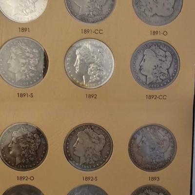 2 Morgan silver dollar books