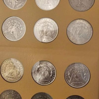 2 Morgan silver dollar books