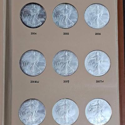 American silver eagle book