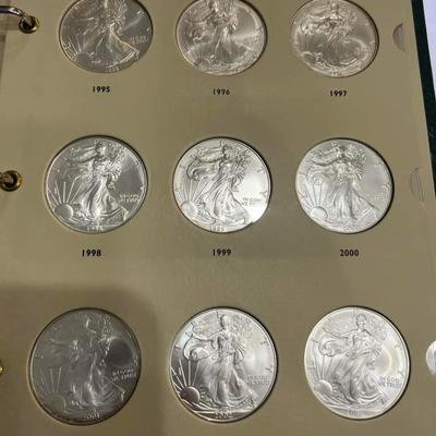American silver eagle book
