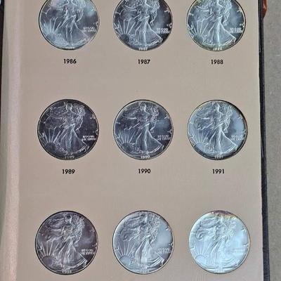 American silver eagle book