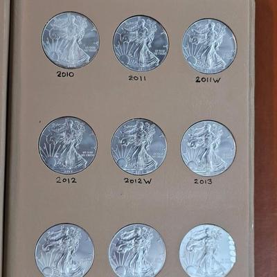 American silver eagle book