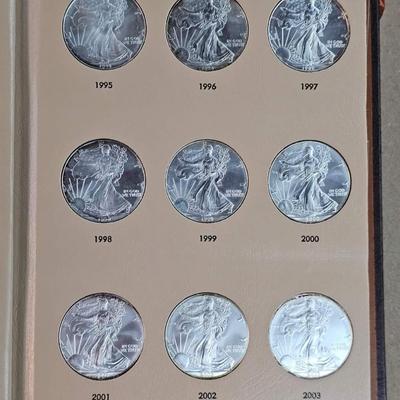 American silver eagle book
