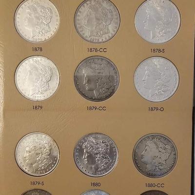 Morgan silver dollar book