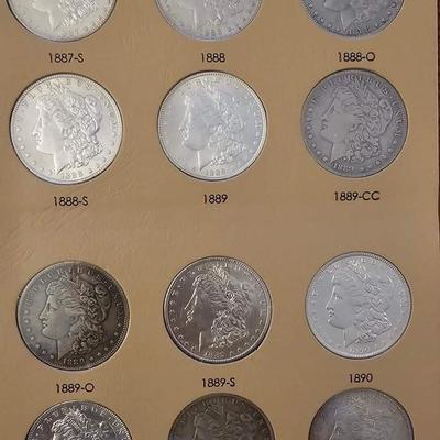 Morgan silver dollar book