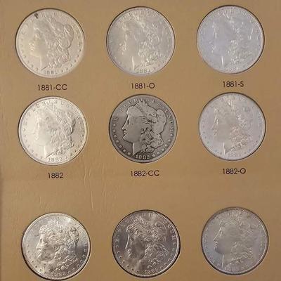 Morgan silver dollar book