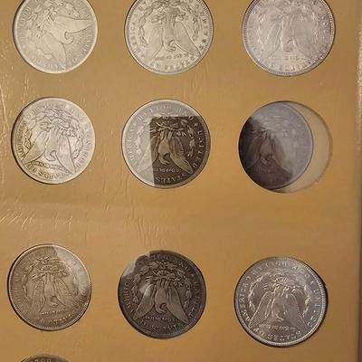 Morgan silver dollar book