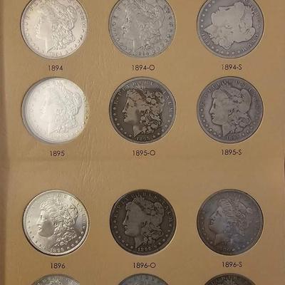 Morgan silver dollar book