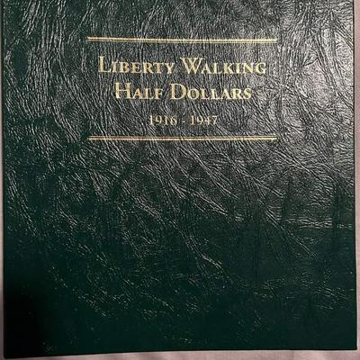 Walking liberty silver half dollar book