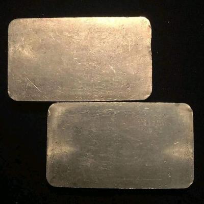 2 10 oz silver bars
