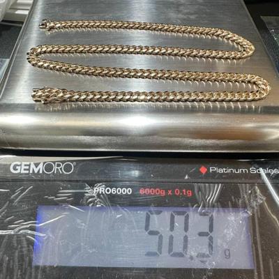 10 k Gold chain 26 in