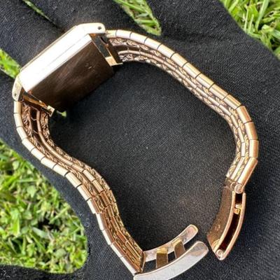 14 k solid Gold Omega watch