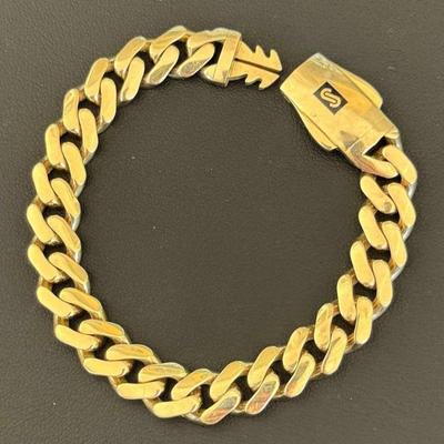 10 k Gold bracelet 39g