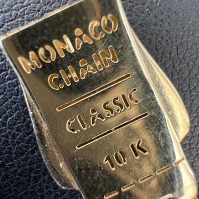 10 k Gold bracelet 39g