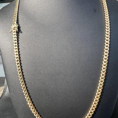 14 k Gold chain 24 in