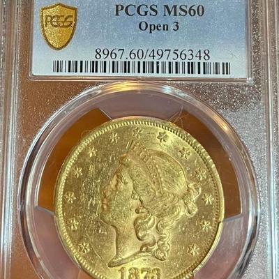 1873 gold coin