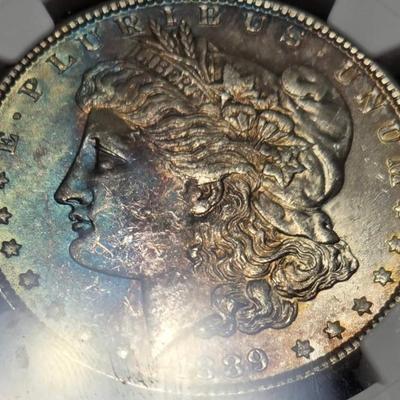 Morgan silver dollar