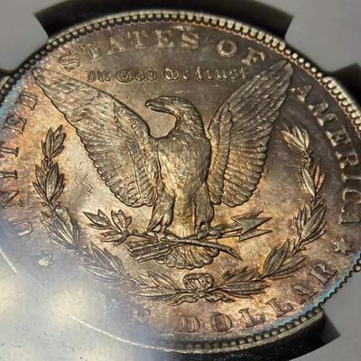 Morgan silver dollar