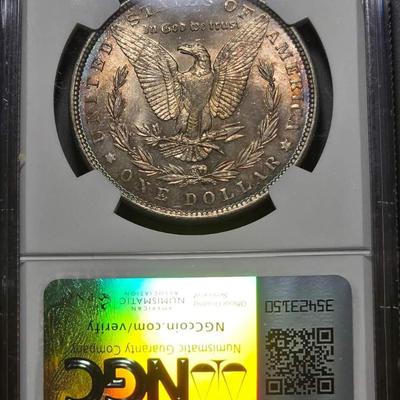 Morgan silver dollar