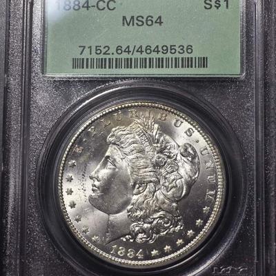 Carson city Morgan silver dollar