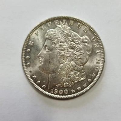 20 Bu 1900 Morgan silver dollars