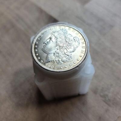 20 Bu 1900 Morgan silver dollars
