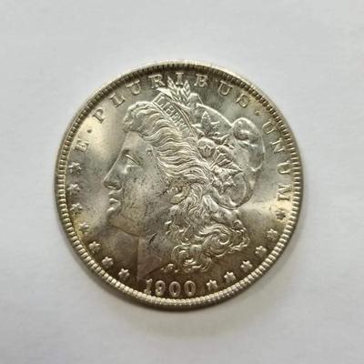 20 Bu 1900 Morgan silver dollars