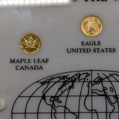 Gold of the world set