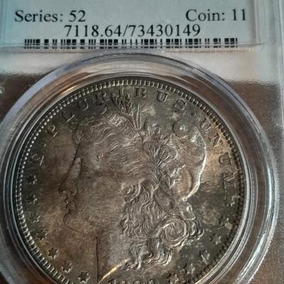 Morgan silver dollar
