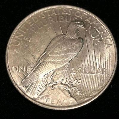 20 Bu 1923 peace dollars