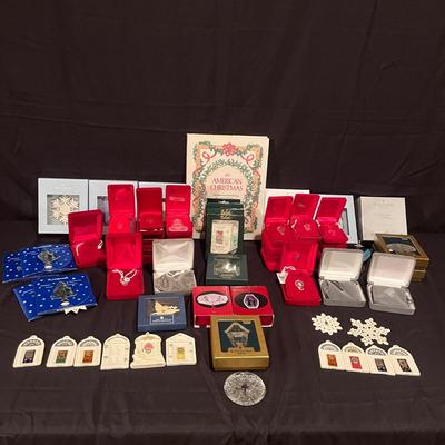 Waterford, Wedgewood, Hummel & More Christmas Ornaments (BDF-MG)
