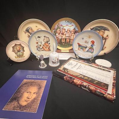 Collector’s Hummel Plates, Bells & Books (DR-RG)