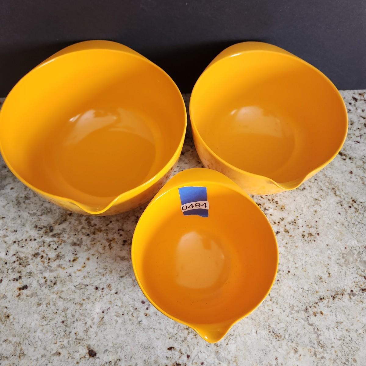 3 Rosli Mepal Service Mixing Bowls Denmark | EstateSales.org