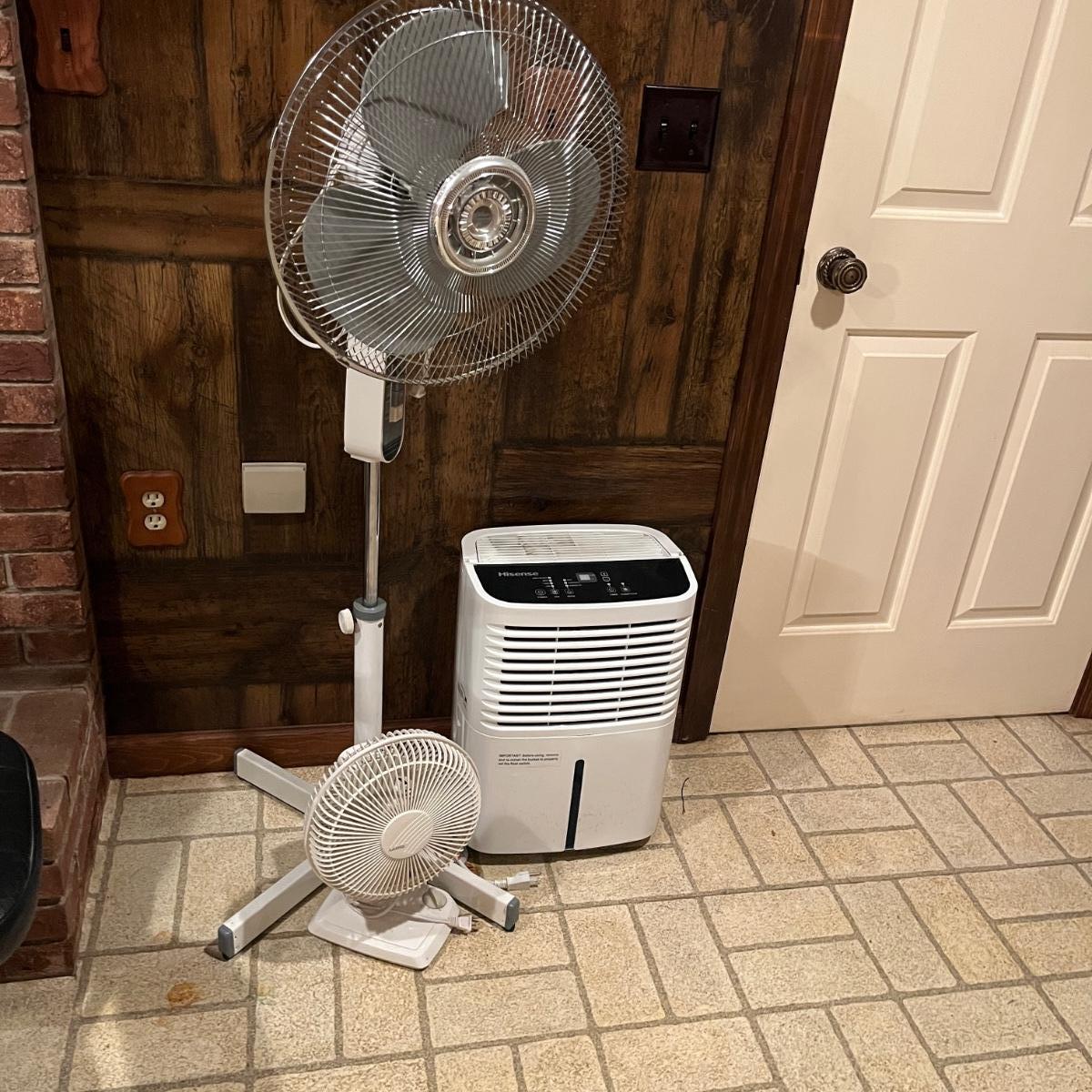 Hisense Dehumidifier & Sunbeam & Lasko Fans (BDBMG)