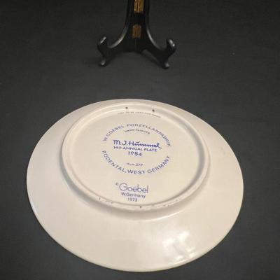 Annual Hummel Collector’s Plates - 1971 through 1982 & More (DR-RG)