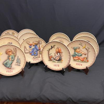 Annual Hummel Collector’s Plates - 1971 through 1982 & More (DR-RG)