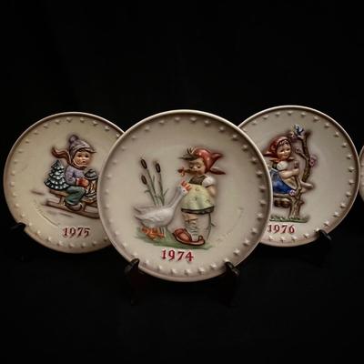 Annual Hummel Collector’s Plates - 1971 through 1982 & More (DR-RG)