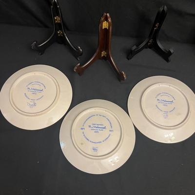 Annual Hummel Collector’s Plates - 1971 through 1982 & More (DR-RG)