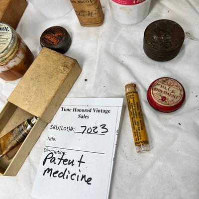 Early 20th century Patent medicine collection