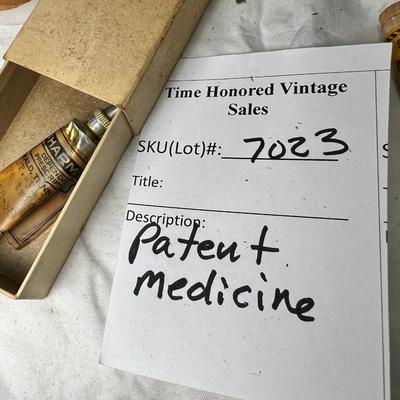 Early 20th century Patent medicine collection
