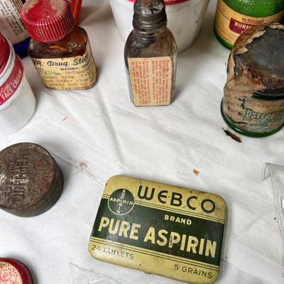 Early 20th century Patent medicine collection
