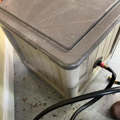 Two Suncast Hose Reels With Hoses (G-MG)