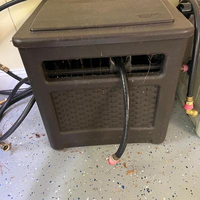 Two Suncast Hose Reels With Hoses (G-MG)