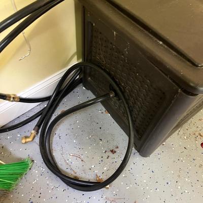 Two Suncast Hose Reels With Hoses (G-MG)