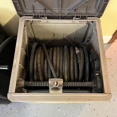 Two Suncast Hose Reels With Hoses (G-MG)