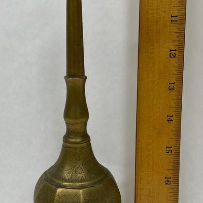 Vintage Brass Old Rose Water Sprinkler