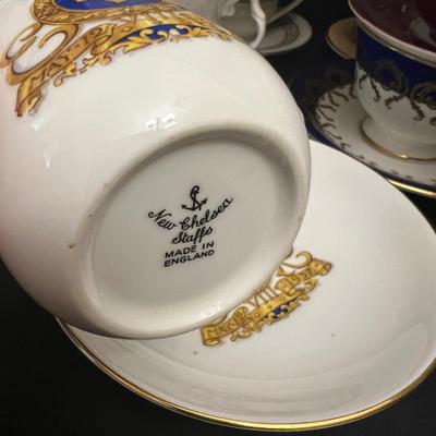 Wedgwood, Lenox, Royal Albert & Many More - Teacups DR-RG)