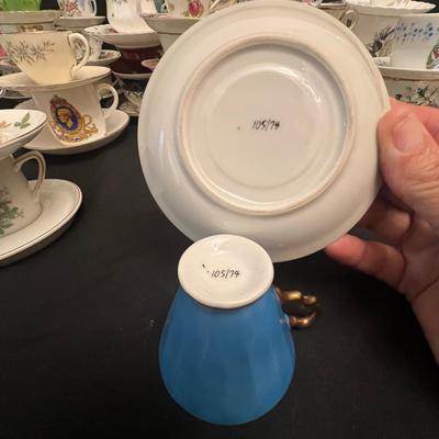 Wedgwood, Lenox, Royal Albert & Many More - Teacups DR-RG)