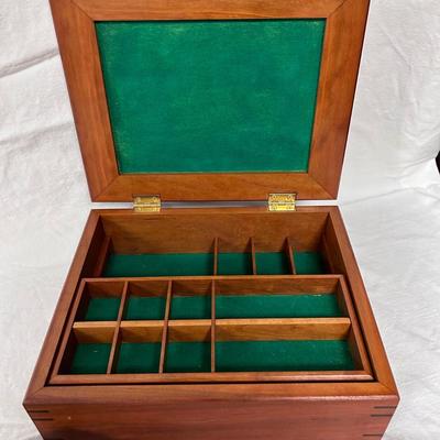 Hand Crafted Wood Jewelry Box by J. Tiano and More (BBC-BB)