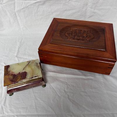 Hand Crafted Wood Jewelry Box by J. Tiano and More (BBC-BB)